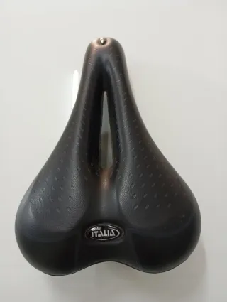 Sillín de bicicleta negro Selle Italia