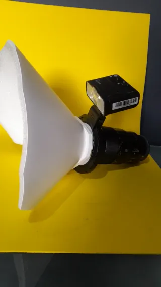 Godox Mf12 + Xpro Trigger + Difusor macro