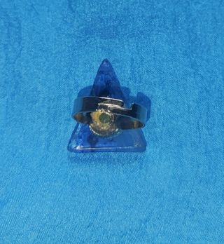 Lote 4 Anillos Artesanales - Vidrio, ajustables