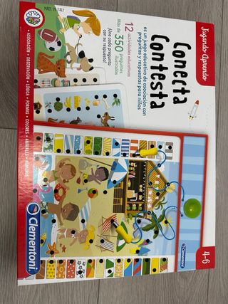 Juego Conecta Contesta Clementoni +4