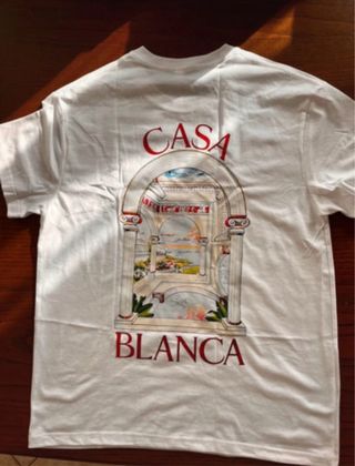 T-shirt Casa Blanca cotone manica corta