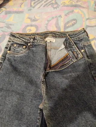 Pantalón flare vaquero