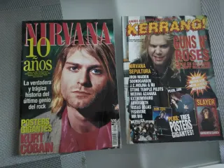 Revista Nirvana y kerrang