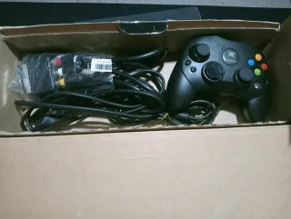 Xbox Clásica Mando y Cables