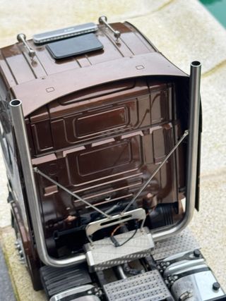 Camión lesu  RC 1/14  scania con Remolque