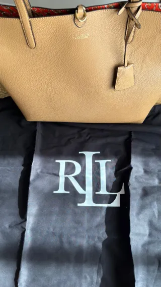 Bolso Tote Reversible Lauren Ralph Lauren Marrón/R