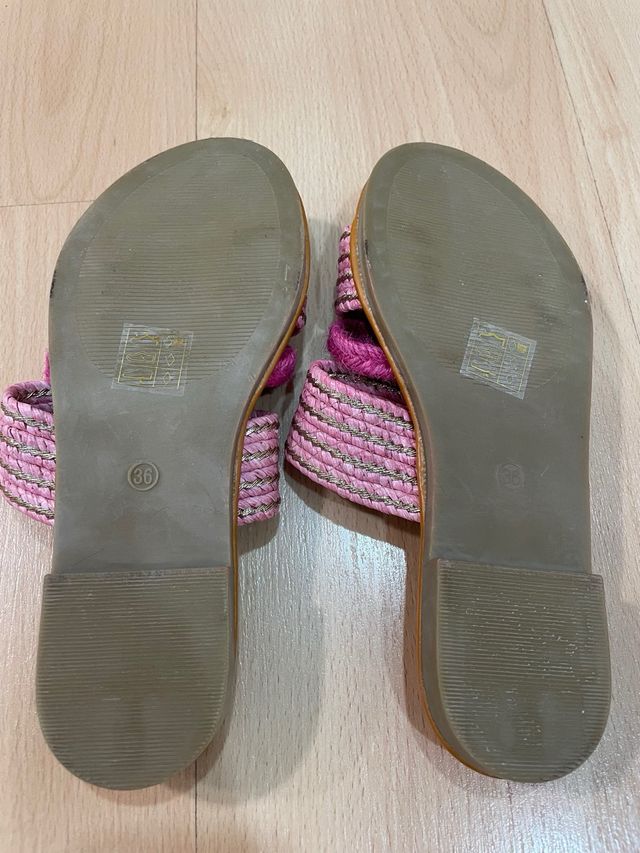 Sandalias planas George Rech talla 36 nuevas.