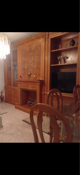 Mueble Guaseri Madera y Cristal