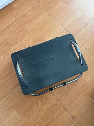 Reposapiés Ikea Negro