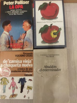 Libros varios a 2€