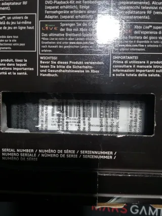 Xbox Clásica Negra/Verde Como Nueva