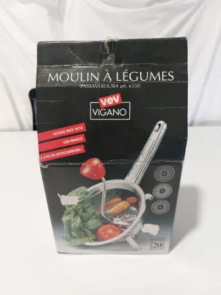 Pasapurés Vev Vigano Acero Inox 18/10