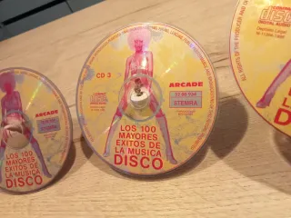 CDs Los 100 Mayores Exitos de la Musica Disco