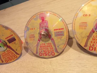 CDs Los 100 Mayores Exitos de la Musica Disco