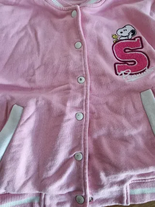 Chaqueta Zara Snoopy Rosa talla 110cm