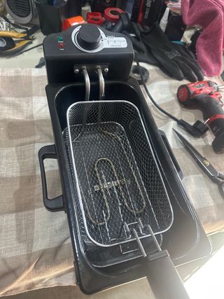 Freidora Cecotec CleanFry 3L Negra