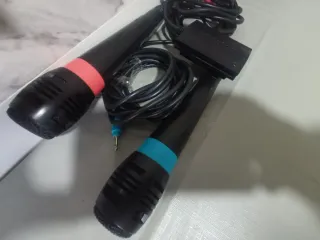 Micrófonos Sony SingStar PS2/PS3