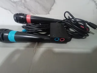 Micrófonos Sony SingStar PS2/PS3