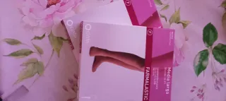 Medias Farmalastic Hombre Beige Talla grande