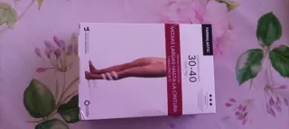 Medias Farmalastic Hombre Beige Talla grande