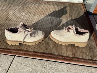 Scarpe Caprice beige lucide n. 37