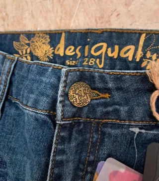 Pantalón vaquero Desigual boyfriend mujer