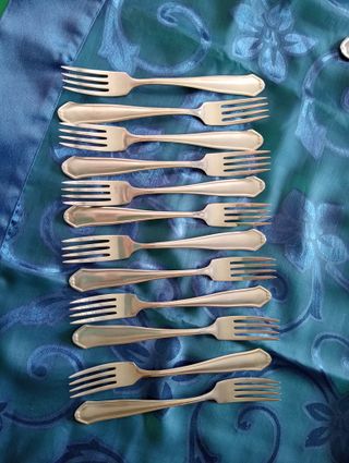 Set posate acciaio inox