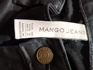 Pantalón negro Mango mujer