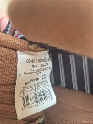 Patines Oxelo negros 1 solo uso