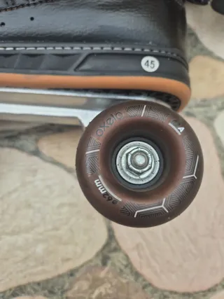 Patines Oxelo negros 1 solo uso