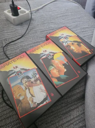 Trilogía Karate Kid VHS Español