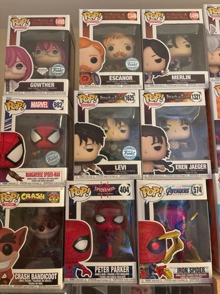 Funko Pop! Dragon Ball Z y Seven Deadly Sins