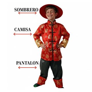 Disfraz Oriental Niño Talla 3-12 Años