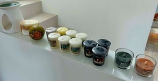 Set candele thun, Yankee Candle e porta candela