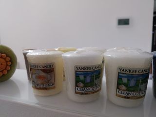 Set candele thun, Yankee Candle e porta candela