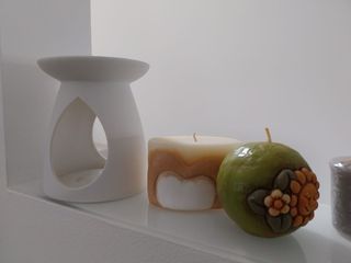 Set candele thun, Yankee Candle e porta candela