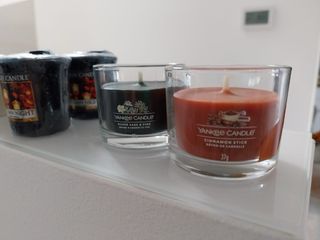Set candele thun, Yankee Candle e porta candela