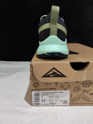 T. 38 Zapatillas W Nike React Pegasus Trail 4