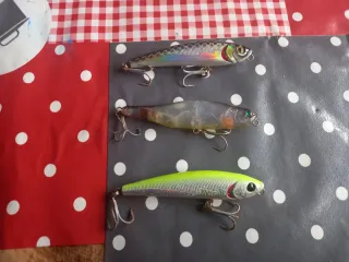 Set 3 señuelos pesca