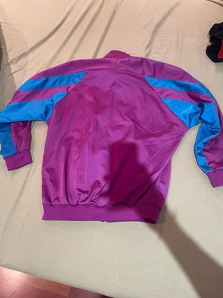 Chaqueta Adidas Vintage Morada y Azul