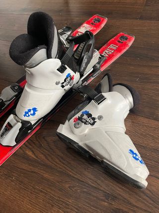 Esquís y Botas Infantiles Talla 26-28