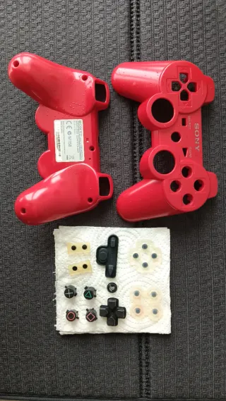 Mando DualShock 3 Rojo ORIGINAL.