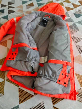 Chaqueta Esquí Nieve DARE 2b Naranja Neón 12 años
