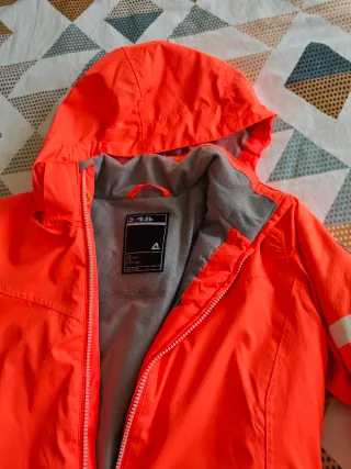 Chaqueta Esquí Nieve DARE 2b Naranja Neón 12 años