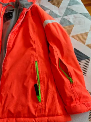 Chaqueta Esquí Nieve DARE 2b Naranja Neón 12 años
