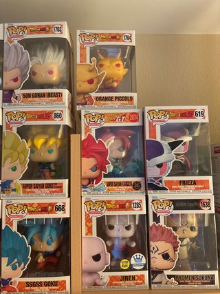 Funko Pop! Dragon Ball Z/GT Figuras