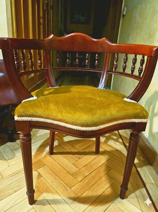 Sillas barrocas madera