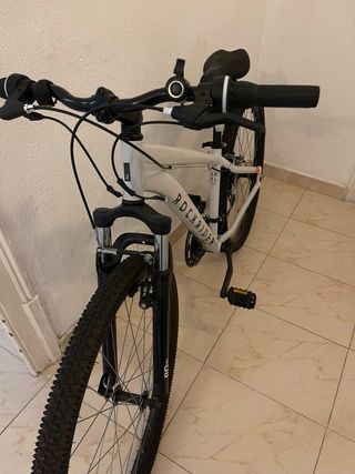 Bicicleta MTB Rockrider Blanca