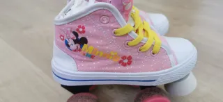 Patines Minnie Niña Rosa