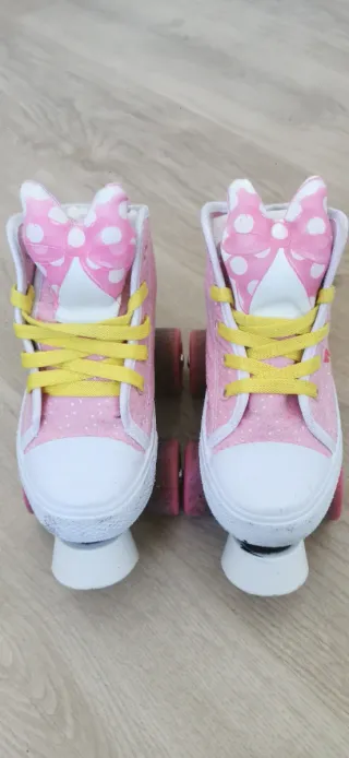 Patines Minnie Niña Rosa